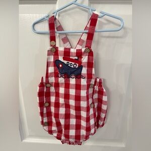 Lil cactus boat romper size 2T